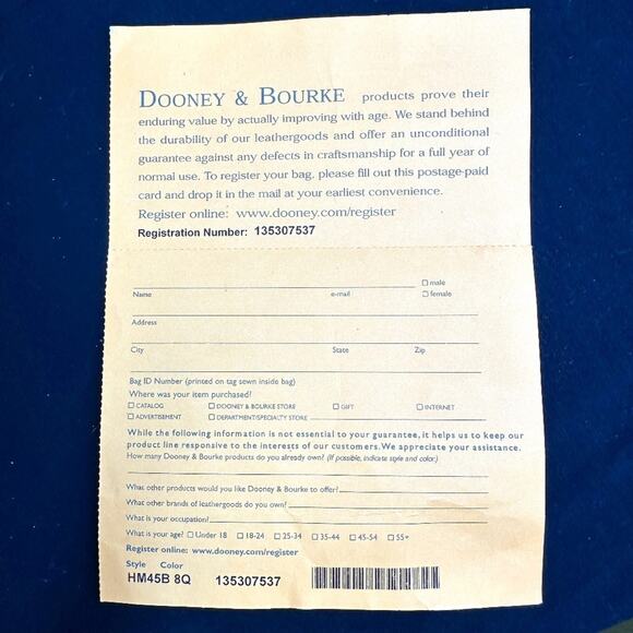 Dooney & Bourke Signature Canvas Tote with Leather Accents - Brown/Beige - Picture 15 of 15